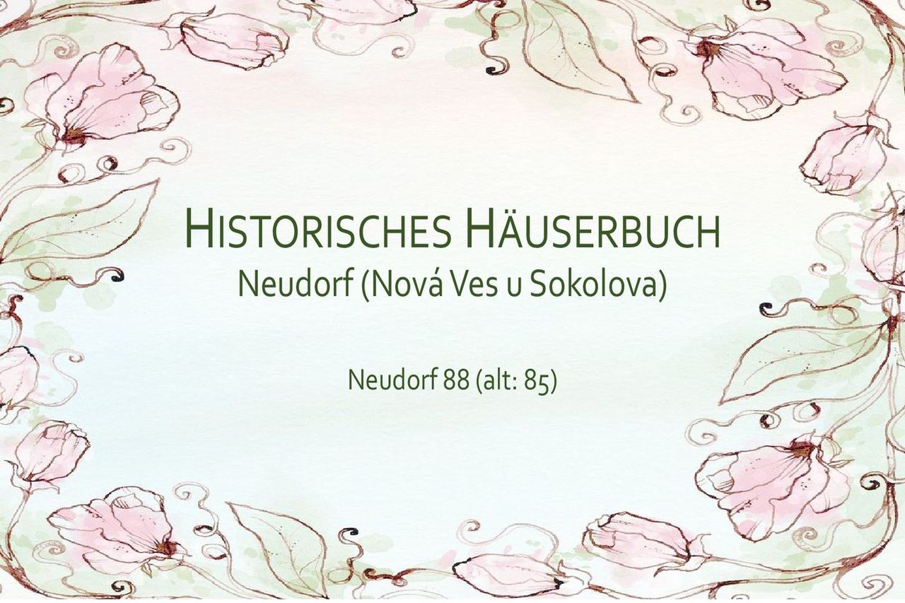 Historisches Häuserbuch: Neudorf 88 (vor 1805: 85)